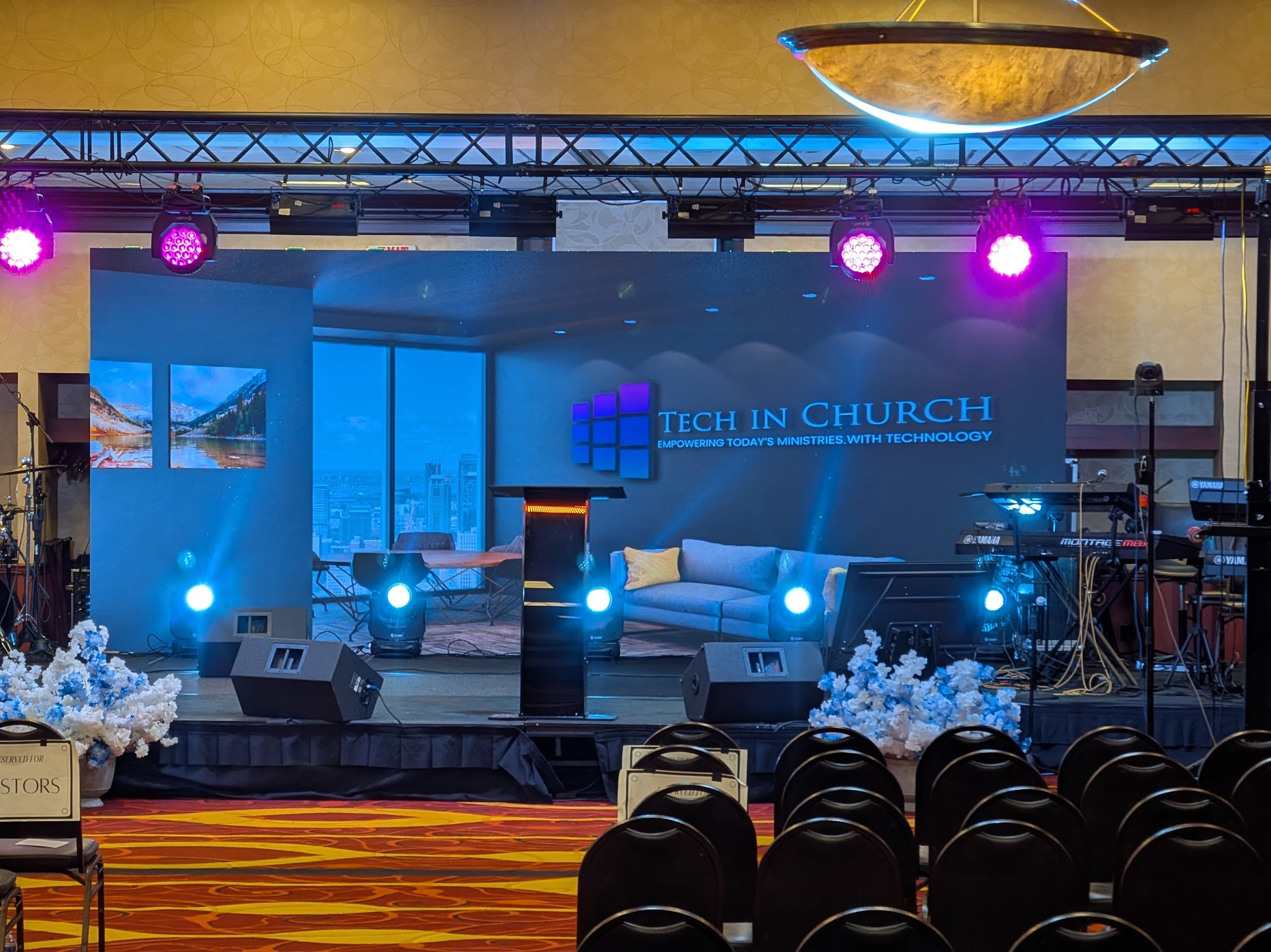 Church AV Installation in Columbus, Ohio — Audio, Video & LED | Tech in ...