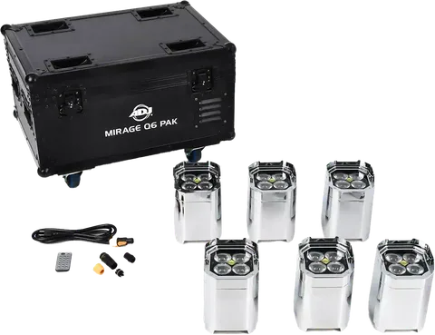 ADJ Mirage Q6 Pack